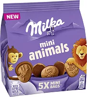 Milka mini animals cookies, 99.5 g