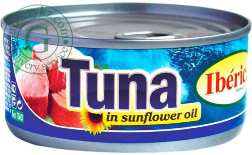 Iberica tuna in sunflower oil, 160 g