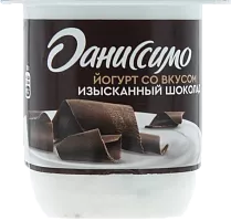 Danissimo yogurt, chocolate, 100 g