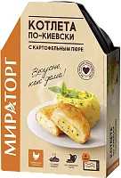 Miratorg Kiev's cutlets with mashed potatoes, 260 g