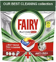 Fairy Platinum dishwasher tablets lemon, 25 tablets