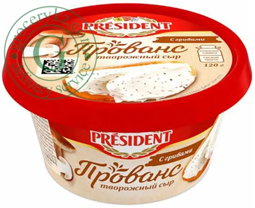 President Provence cheese mousse, mushrooms, 120 g