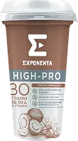 Exponenta high-protein milk drink, coconut and almonds, 250 g