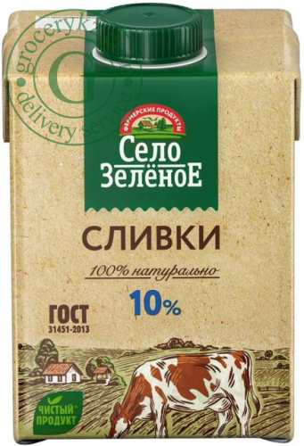 Selo Zelenoe cream, 10%, 500 ml