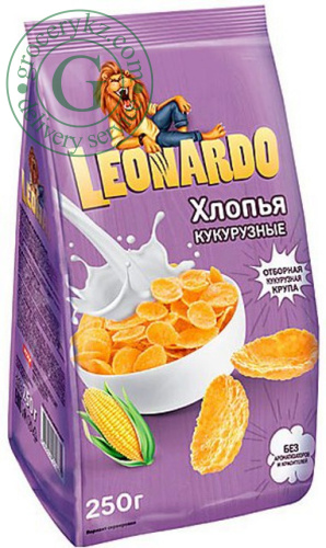 Leonardo corn flakes, 250 g