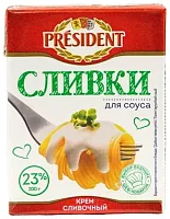 President cream for sauce, 23%, 200 g