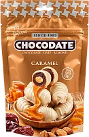 Chocodate chocolate covered date and almond with caramel, 90 g