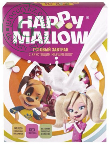 Happy Mallow ready breakfast with marshmallow, barboskins, 240 g