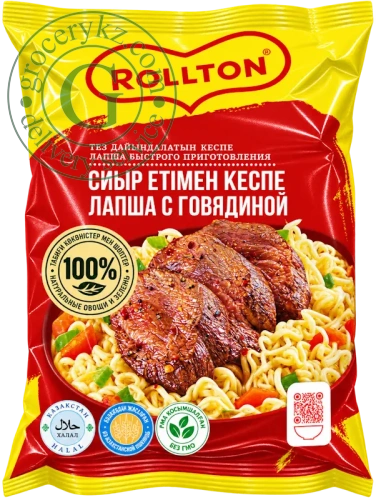 Rollton homemade beef noodles, 85 g