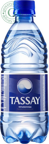 Tassay sparkling water, 0.5 l