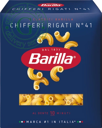 Barilla Chifferi Rigati 41 pasta, 450 g
