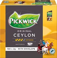 Pickwick black tea, ceylon, 100 bags
