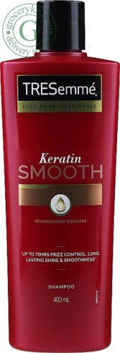 Tresemme Keratin Smooth shampoo, 400 ml