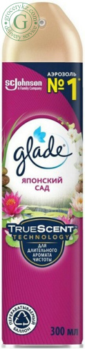 Glade air freshener, aerosol, japanese garden, 300 ml