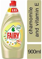 Fairy Gentle Hands dish washing liquid dish soap, chamomile and vitamin E, 900 ml