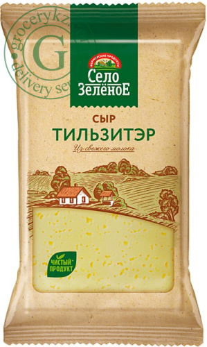 Selo Zelenoe Tilsiter cheese, 200 g