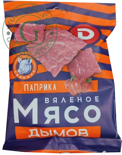 Dymov pork jerky, paprika,  30 g