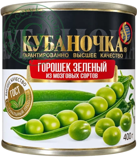 Kubanochka green peas, 400 g Kubanochka green peas, 400 g
