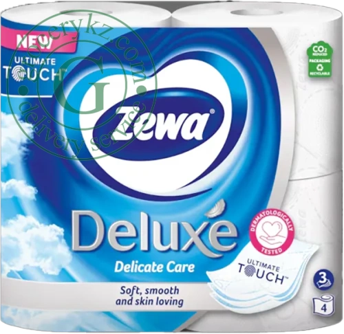 Zewa deluxe Delicate care toilet paper (4 in 1)