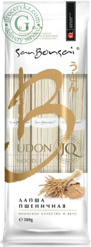 San Bonsai Udon wheat noodles, 300 g