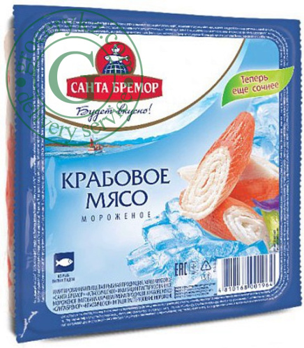 Santa Bremor crab meat, frozen, 200 g