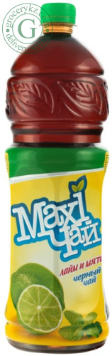 Maxi black ice tea, lime and mint , 1.2 l