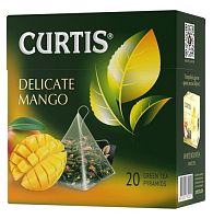 Curtis Delicate Mango green tea, 20 pyramids