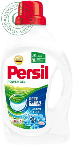 Persil Power Gel laundry liquid, vernel touch, 20 washes, 1.3 l