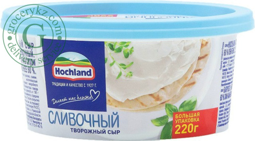 Hochland cream cheese, 220 g