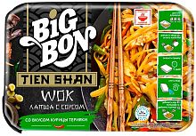 Big Bon WOK noodles with teriyaki chicken, 85 g