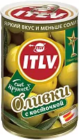 ITLV canned green olives, 314 ml