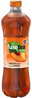 Fuse-Tea black ice tea, peach, 1 l