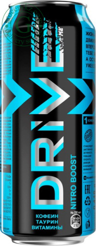 Drive me Nitro Boost energy drink, 449 ml