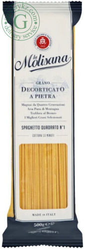 La Molisana Spaghetto Quadrato n.1 pasta, 500 g