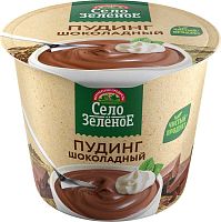Selo Zelenoe pudding, chocolate, 120 g