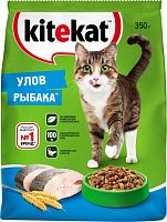 Kitekat dry cat food, fish, 350 g
