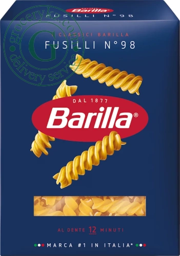 Barilla Fusilli 98 pasta, 450 g