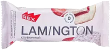 Rex Lamington protein mini cake, strawberry, 50 g