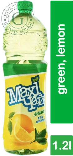 Maxi green ice tea, lemon, 1.2 l