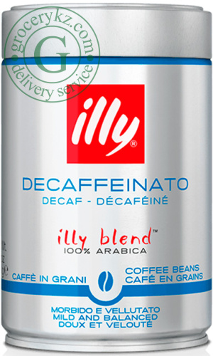 Illy decaffeinated coffee beans, 250 g