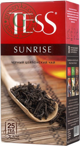 Tess Sunrise black tea, 25 bags