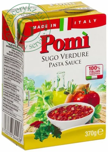 Pomi vegetable sauce for pasta, 370 g