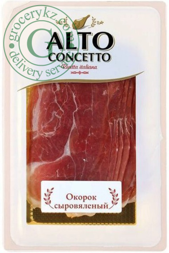 Alto Concetto cured pork ham, sliced, 100 g
