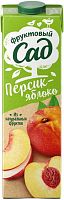 Fruktoviy Sad apple and peach juice, 0.95 l