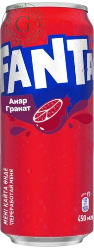 Fanta pomegranate, 450 ml