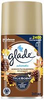 Glade air freshener, cashmere and sandalwood, automatic spray refill, 269 ml