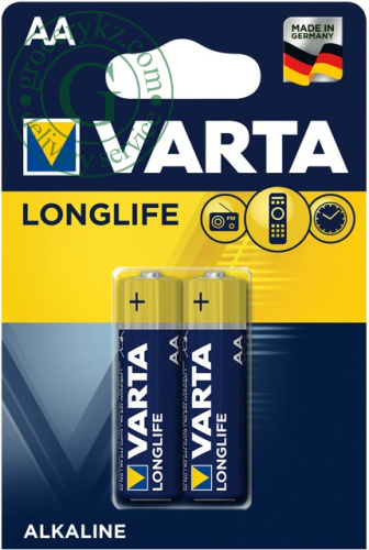 Varta Longlife AA batteries, 2 pc picture 2