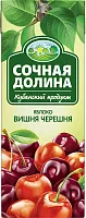 Sochnaya Dolina apple and cherry juice, 0.2 l