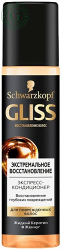 Gliss Kur express conditioner for severely damaged and dry hair, 200 ml