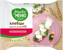 Zdorovoe Menyu №11 wheat and rye crispbread, 90 g